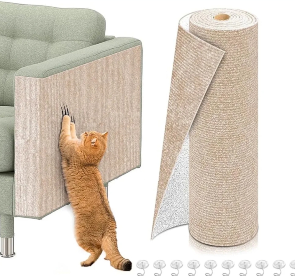 Cat Scratch Pad – Durable Cardboard Scratcher for Indoor Cats img 20260215 213230